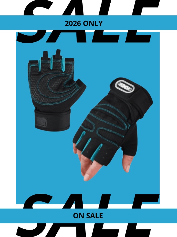 Gym Sport Gloves Half Finger 